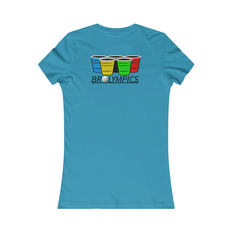 Women's Beer Pong Gold Medalist Tee