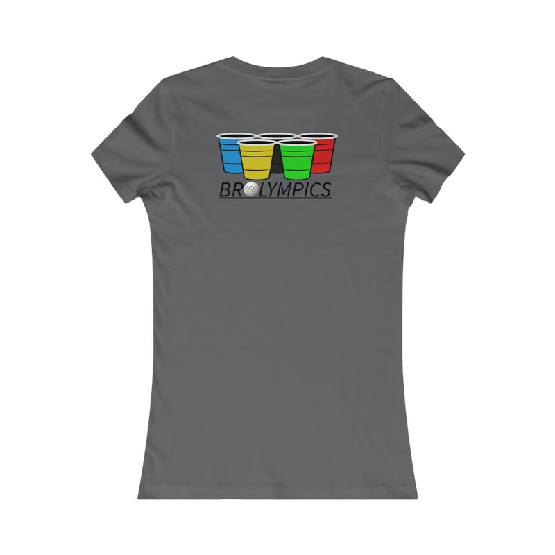 Women's Beer Pong Gold Medalist Tee