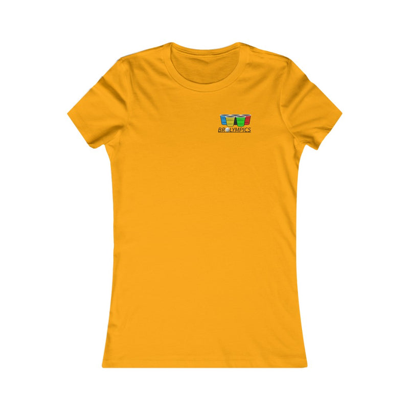 Women's Beer Pong Gold Medalist Tee