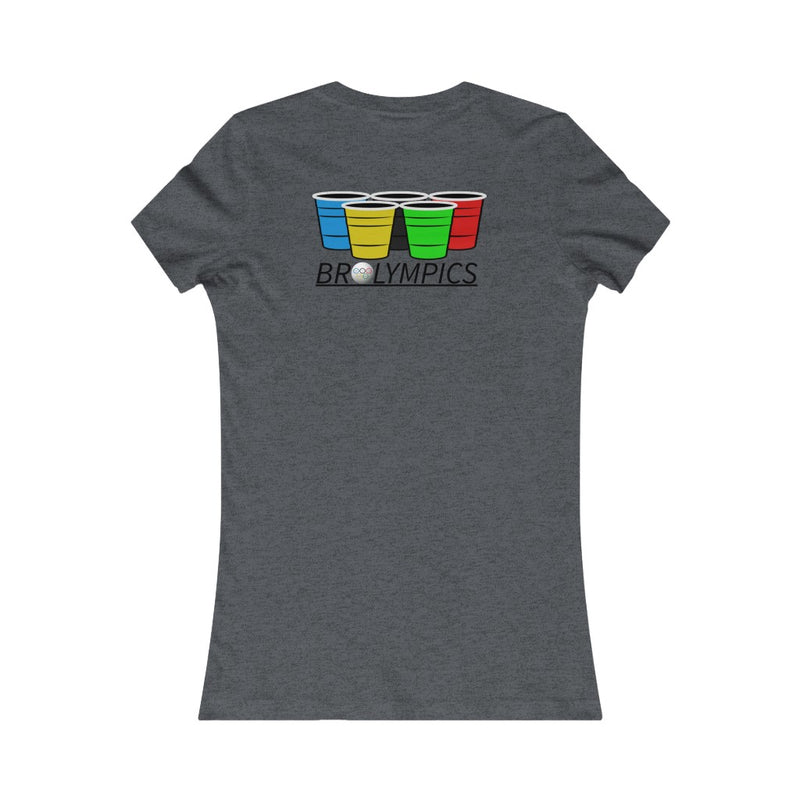 Women's Beer Pong Gold Medalist Tee